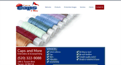Desktop Screenshot of capsandmore.com